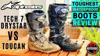 BEST ADVENTURE BOOTS Alpinestars Tech 7 Drystar vs Toucan Goretex