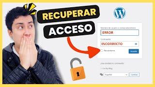  Como Recuperar el Acceso a mi WordPress Sin Tener Correo ni Contraseña 2024