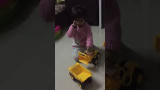 Krusha playing with toys #krushamishra #cutebaby #cute