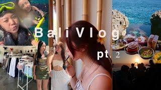 OUR GRADUATION TRIP TO BALI pt.2 ˖°𓇼⋆ 𖦹°⭒˚ (day trip to nusa penida, more food, shopping!!)