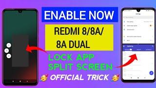 Enable Split Screen & Lock App In Redmi 8/8a/8a Dual | Redmi 8 New Update | Redmi 8a Dual New Update