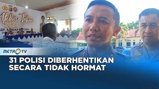 Puluhan Polisi Di Bangka Belitung Dipecat