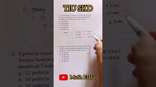 SOAL SKD TIU CPNS SOAL PERBANDINGAN