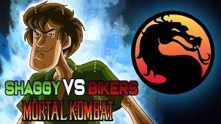 Shaggy Vs. Bikers in Mortal Kombat X-Rays Style[Parody]