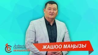 ЖАШОО МАҢЫЗЫ - Сыймык Бейшекеев