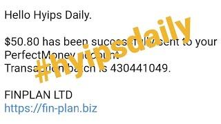 50.8$ live proof on #fin-plan.biz | Best online hyip investment site earn 130% for 24hrs #hyipsdaily