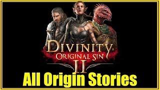 Divinity: Original Sin II All Origin Stories