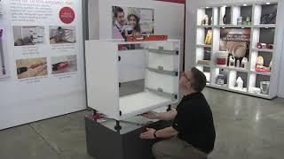 Axilo Plinth Adjusting Fitting System - Virtual IWF Tradeshow