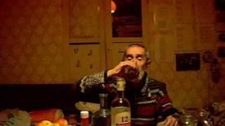 Georgian barbarians drinking OUZO