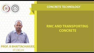 RMC and Transporting Concrete