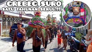 Grebeg Suro Kirab Heboh!! Ritual Sesajen Kepala Sapi | Hasil Bumi Jawatimur