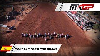 First Lap from the drone | MXGP Race 2 | MXGP of Castilla La Mancha 2024