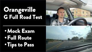 Orangeville G Full Road Test - Full Route & Tips on How to Pass Your Driving Test
