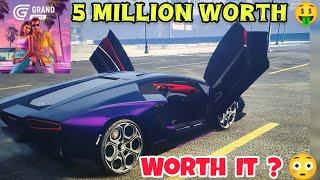 Buying $5,000,000  SuperCar  In Grand Mobile RP Life Simulator ? Expensive Worth it ?#grandrp #gta