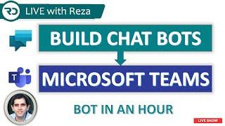 Build Chat Bots in Microsoft Teams using Power Virtual Agents -  LIVE (July 17, 2021)