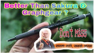 Scrikss Graph X mechanical pencil - Review | GODgifted Art