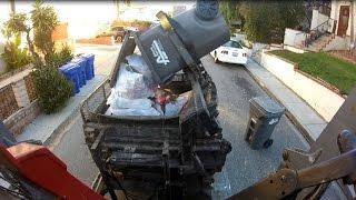 GoPro on Cab Ride-Along - A Garbage Day in Redondo Beach