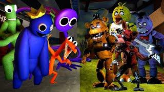 Rainbow Friends VS Five Nights at Freddy's  (FNF Friends To Your End but FNAF Characters Sing It)