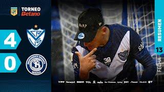 VÉLEZ 4 - 0 INDEPENDIENTE RIVADAVIA I Resumen del partido | #TorneoBetano 2024