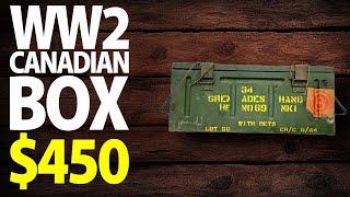 $450 | WW2 Canadian No 69 Mk 1 HE Transit Carry Box Review: Dimensions, | Military Antiques Toronto