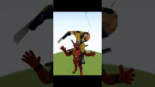 Deadpool & Wolverine ▷ Marvel ◁ Falling Block Timelapse Build