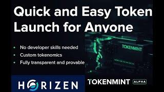 TokenMint by Horizen $ZEN #Tutorial #TokenMint #mainnet Highlight REEL (PT. 1)