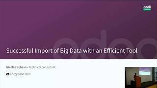 Importing Big Data Made Easy
