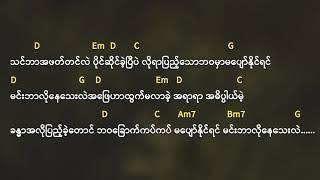 #idiots #ရေမွန် - ဘာလိုနေသေးလဲ Chord & Lyrics # raymond