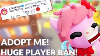  New Update *BANS* Players From Adopt Me -  Roblox