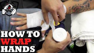 How to Wrap Hands using Tape & Gauze for Amateur Boxing