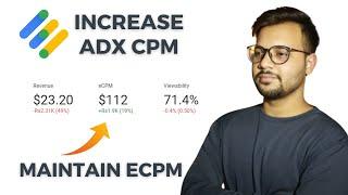 How to Increase Ecpm on Adx | Google Ad Manager Ecpm Increase Method | Adx Arbitrage 2024