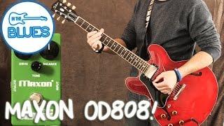 Maxon OD808 Overdrive Pedal with Humbuckers