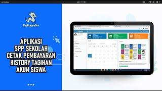 APLIKASI SPP SEKOLAH BERBASIS WEB - CETAK STRUK DI AKUN SISWA - VERSI UPDATED