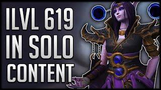 How To Gear Up ILVL 619 ALL BY YOURSELF - No Group Content Needed!