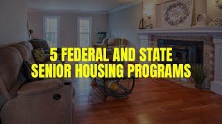 5 Federal And State Affordable Housing Programs For Seniors Living In Florida