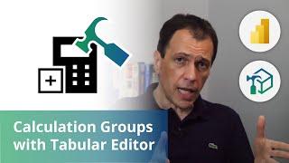 Creating calculation groups in Power BI Desktop using Tabular Editor