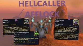 Hellcaller Affliction Warlock is BIG in the War Within!