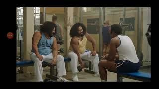 Rocky Johnson Meets The Wild Samoa's Brothers At The Gym From Young Rock