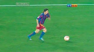 18 Year Old Messi vs Atletico Madrid 2006 English Commentary