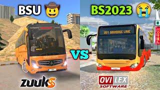 Bus Simulator Ultimate vs Bus Simulator 2023 | Ovilex Games vs Zuuks Games