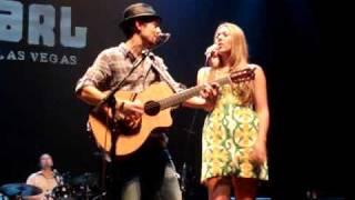 Jason Mraz and Colbie Caillat - Lucky - Las Vegas 5/9/09