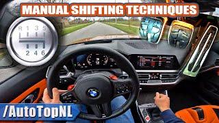 MANUAL SHIFTING TECHNIQUES | REV MATCHING / HEEL & TOE / FLAT FOOT SHIFT by AutoTopNL