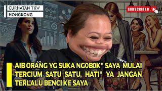 AIB ORANG YG SUKA NG0B0K" SAYA  MULAI TERCIUM SATU SATU, HATI" YA JANGAN TERLALU BENCI KE SAYA