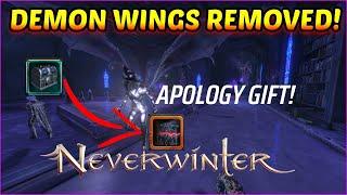 UPDATE: CRYPTIC Fix & Apology Demon Wings REMOVED from Hero`s Path - Neverwinter Mod 26