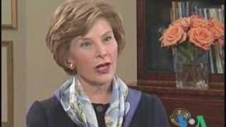 Обращение первой леди Лоры Буш к правительству Бирмы