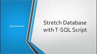 Stretch Database