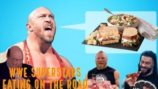 What Do WWE Superstars Eat On The Road!?