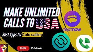 Free Dialer for Cold Calling | Textnow | Talkatone | Google Voice | 2nd Line