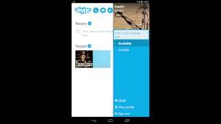 Deleting Recent Skype Conversations On An Android Tablet - Nexus 7 Example