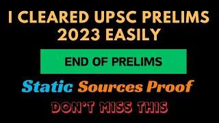 This is How I Cleared UPSC PRELIMS 2023 Easily